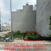 Chính Chủ Cần Bán đất hẻm 7 Liên khu 5-6 (kế sân banh mini Cây Cám) - BÌNH HƯNG HOÀ B - BÌNH TÂN